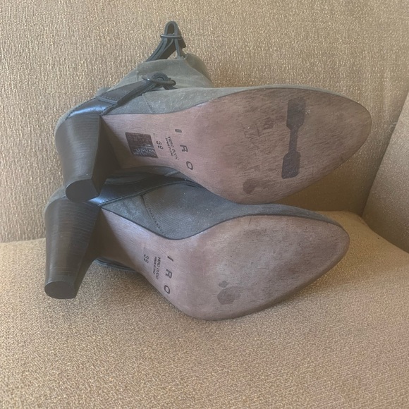 IRO Ankle Boots With Double Buckle Size 39 - Picture 4 of 12